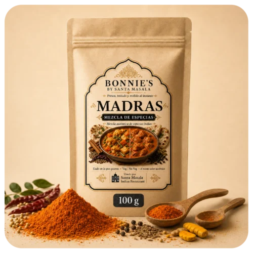 Madras Mezcla de especias 100g
