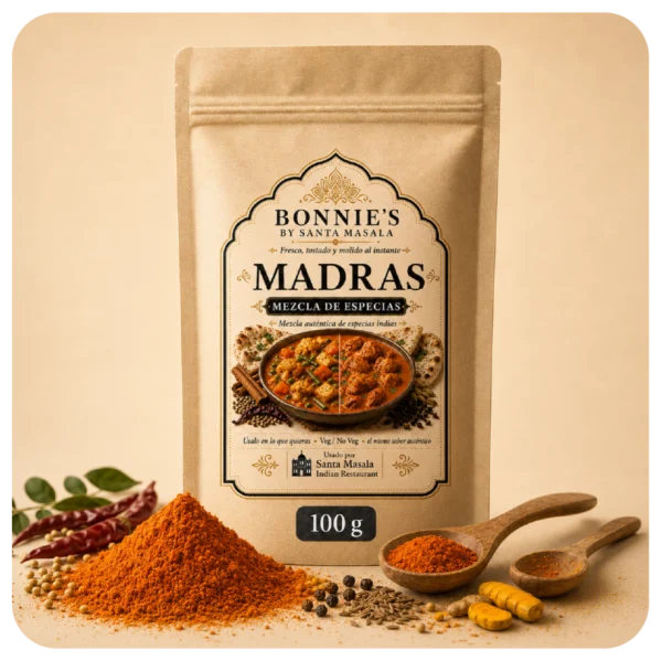 Madras Mezcla de especias 100g